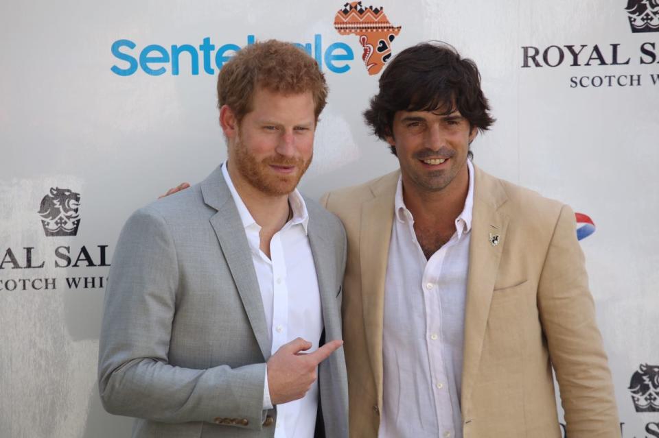 Prince Harry at the Singapore Polo Club