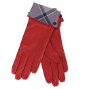 Tartan trend: Reveal just a hint of plaid with <a href="HTTP://WWW.PSYCHE.CO.UK/MENS-C1/WOMENS-RED-LADY-JANE-LEATHER-GLOVES-P16763" rel="nofollow noopener" target="_blank" data-ylk="slk:Barbour's Red Lady Jane gloves;elm:context_link;itc:0;sec:content-canvas" class="link ">Barbour's Red Lady Jane gloves</a>, £38.99<br>