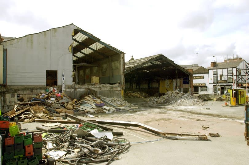 Buzz club on Skelhorne Street, Liverpool city centre, before its demolition