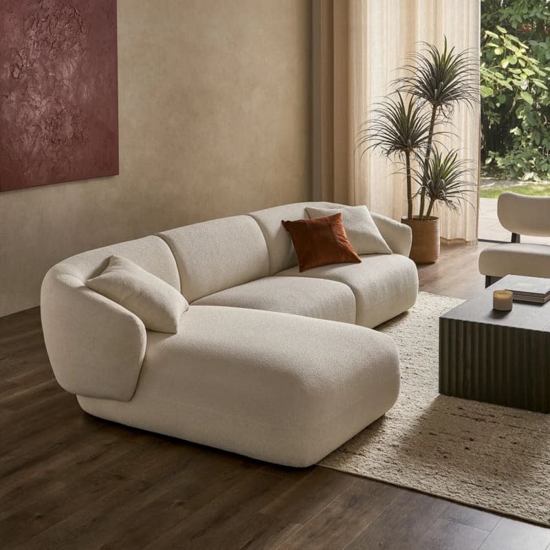 Auburn Performance Fabric Chaise Sectional Sofa