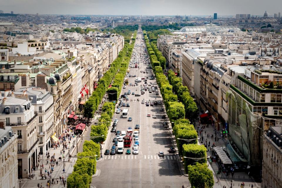 香榭麗舍大道(Champs-Elysees)。(圖：維基百科)