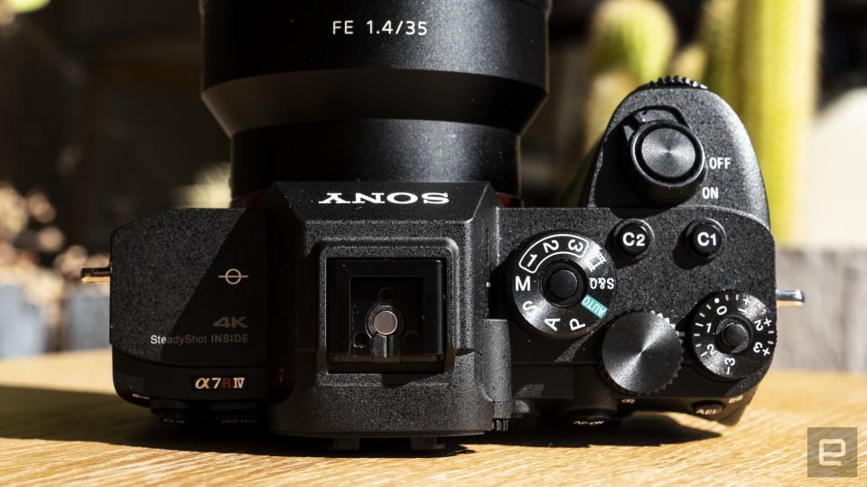 Sony A7R IV full-frame mirrorless camera 