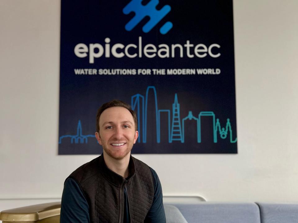 Aaron Tartovsky, founder of epic cleantec