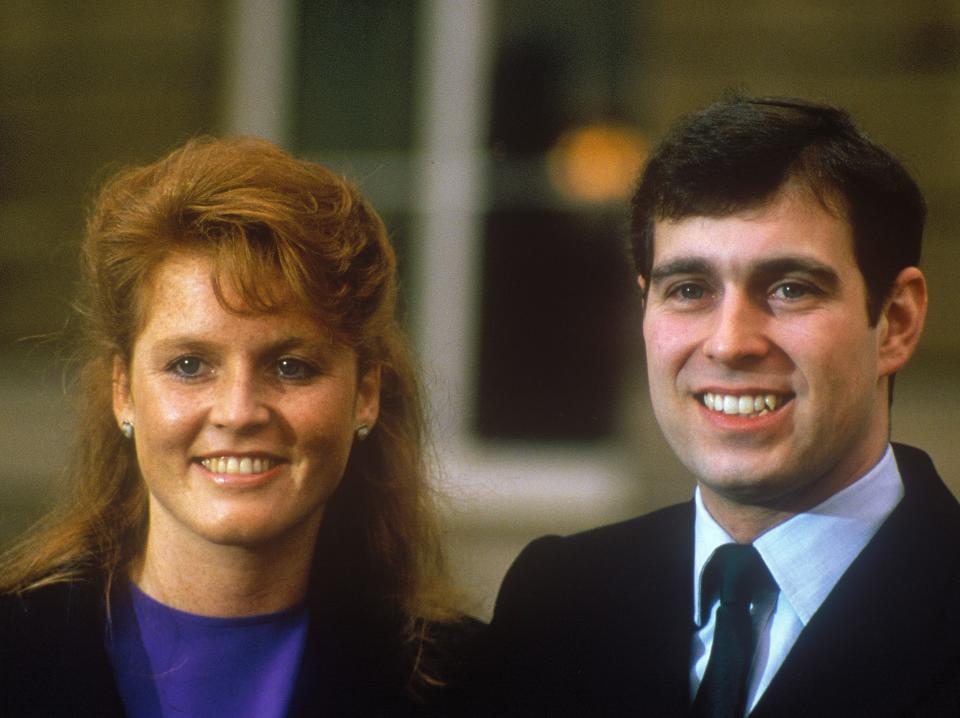 sarah ferguson and prince andrew in 1986