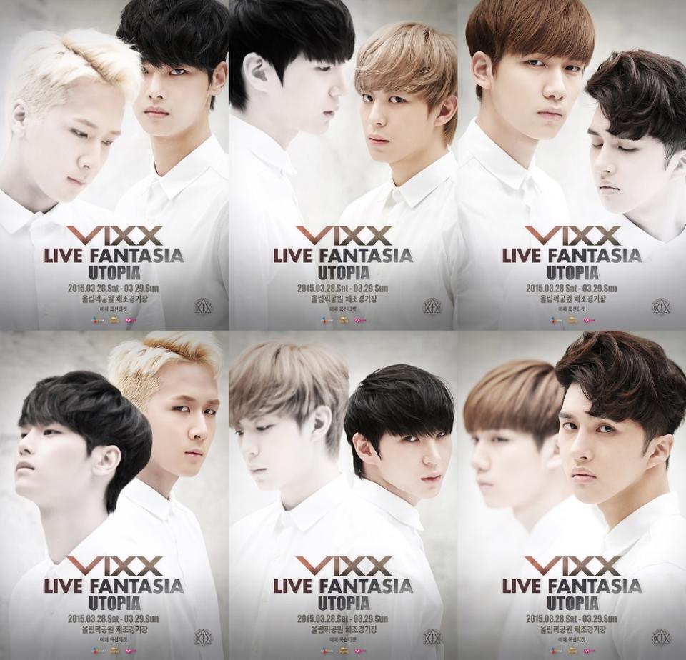 演唱會「VIXX LIVE FANTASIA-UTOPIA」宣傳海報