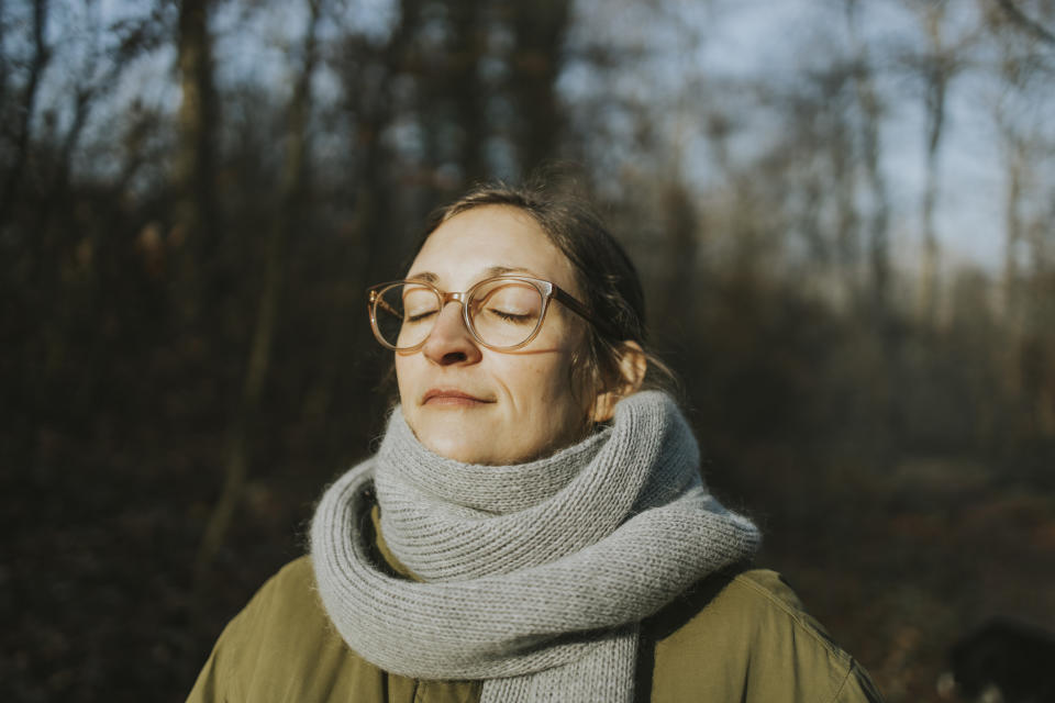 There are many mental health benefits of silent walking. (Getty Images)