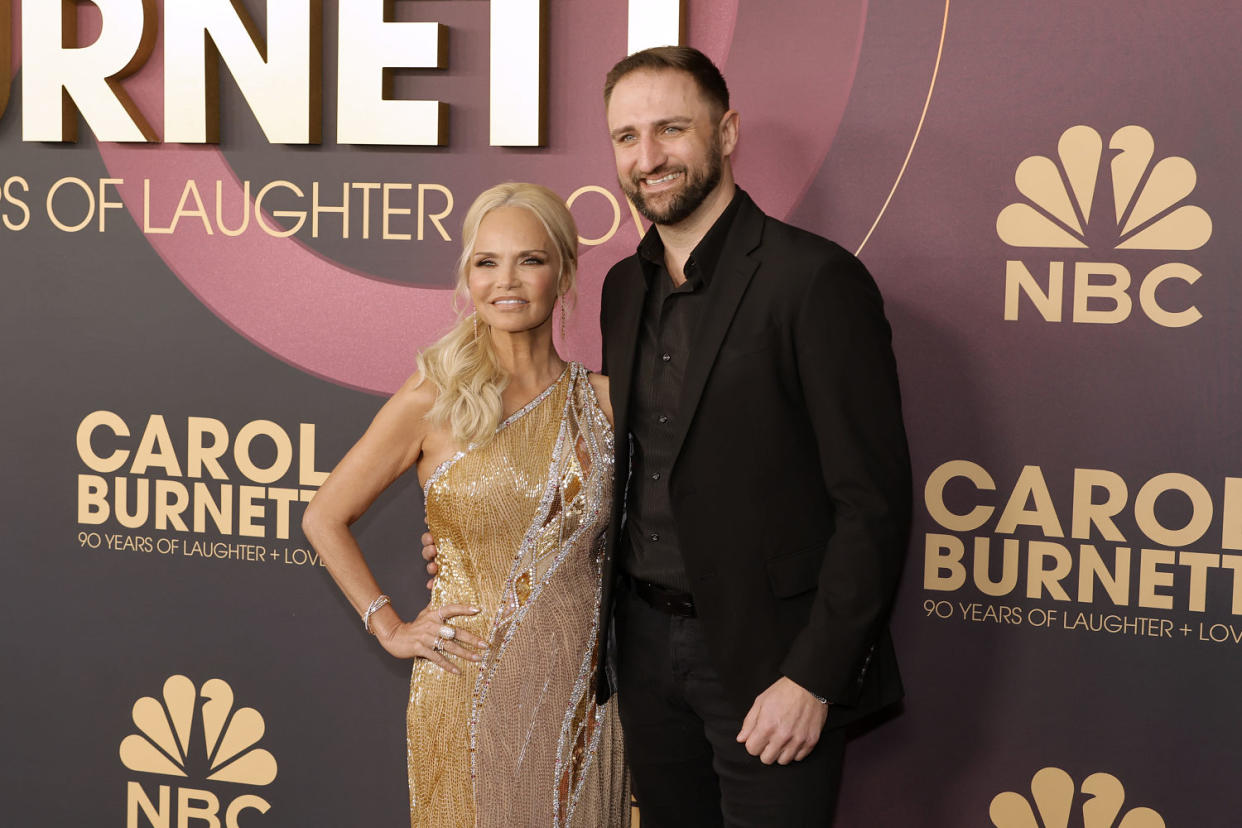 Kristin Chenoweth and Josh Bryant a (Kevin Winter / Getty Images)