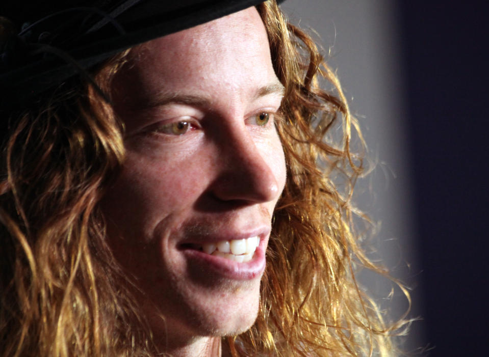 <p>Olympic gold medalist Shaun White appears during an interview on Thursday, Sept. 8, 2011, in Salt Lake City. White may experience a mid-life crisis of sorts when he turns 25 on Saturday, yet the Olympic gold medalist and reigning X Games champ still dreams big. (AP Photo/Lynn DeBruin) </p>