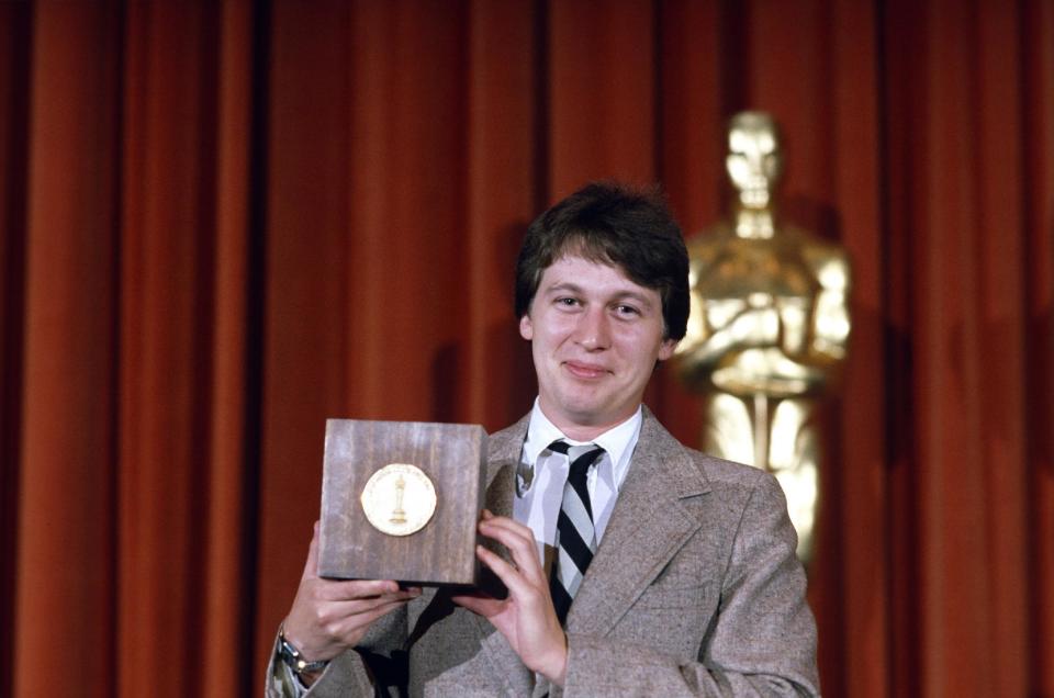 This undated publicity photo provided by the Motion Picture Academy of Arts and Sciences shows Ken Kwapis at the 1982 (9th) Student Academy Awards ceremony. The latest group of Student Academy Award winners will be celebrated at a ceremony at the Motion Picture Academy of Arts and Sciences in Los Angeles on June 8, 2013. (AP Photos/AMPAS)