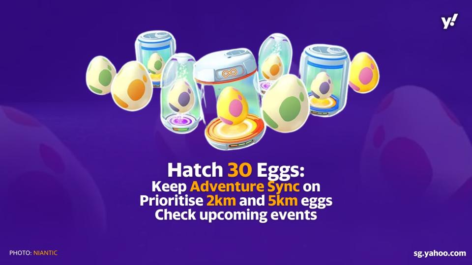 Keeping Adventure Sync on will help log extra steps that can hasten the hatching of eggs. (Photo: Niantic)