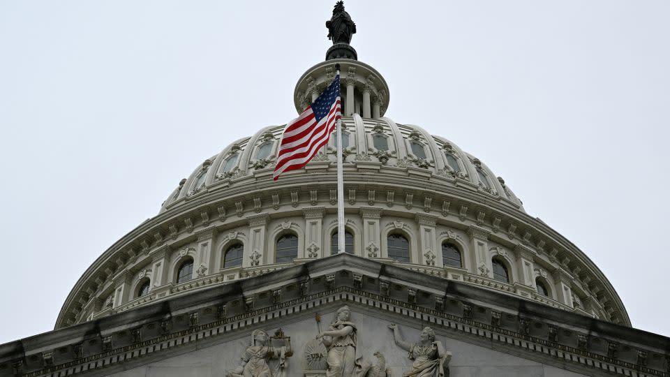 The US Capitol in Washington, DC, on March 22. - Pedro Ugarte/AFP/Getty Images