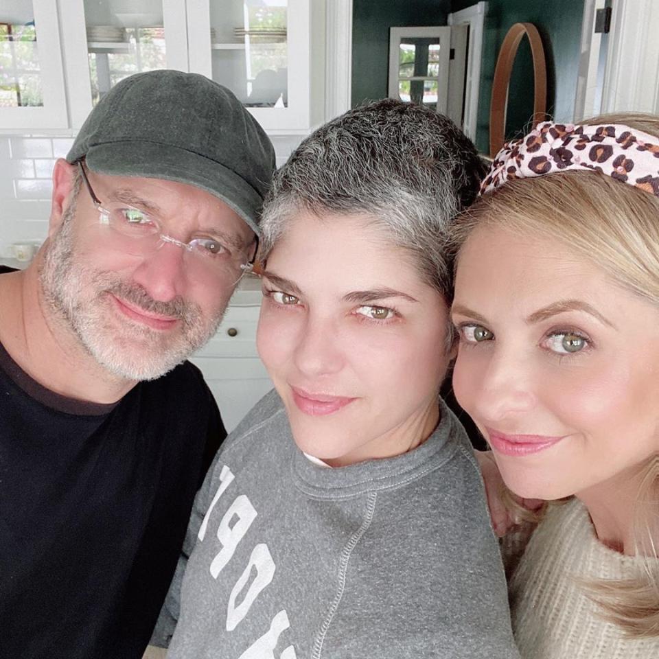 <p>It's another <em>Cruel Intentions </em>reunion! Gellar and the film's director, Roger Kumble, visited Blair in February 2020. </p> <p>Blair <a href="https://www.instagram.com/p/B8xLuptH2LP/" rel="nofollow noopener" target="_blank" data-ylk="slk:wrote of their time together;elm:context_link;itc:0;sec:content-canvas" class="link ">wrote of their time together</a>, "I can't show how good it feels to have my friends come and bring lunch and news of the world. So I will just share the standard happy selfies. With love. Who knew this <a href="https://www.instagram.com/explore/tags/cruelintentions/" rel="nofollow noopener" target="_blank" data-ylk="slk:#cruelintentions;elm:context_link;itc:0;sec:content-canvas" class="link ">#cruelintentions</a> trio would be forever?" </p>