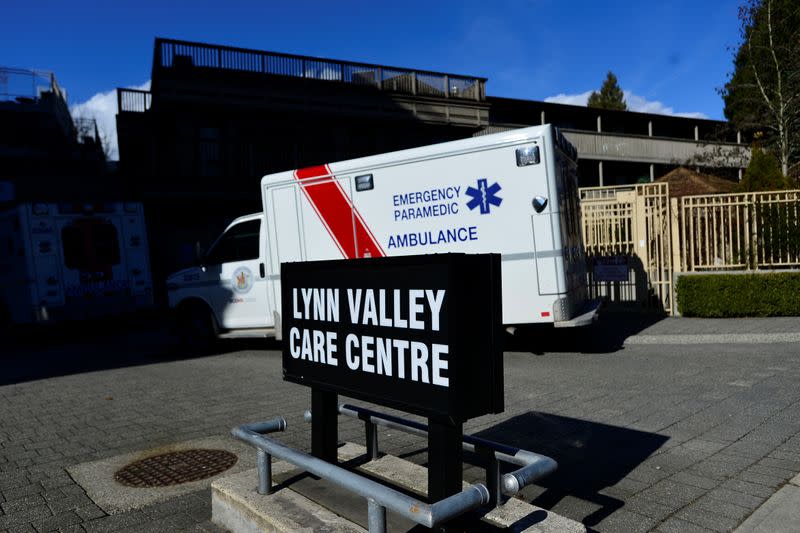 The Lynn Valley Care Centre, a seniors care home named as the site of a coronavirus outbreak in North Vancouver