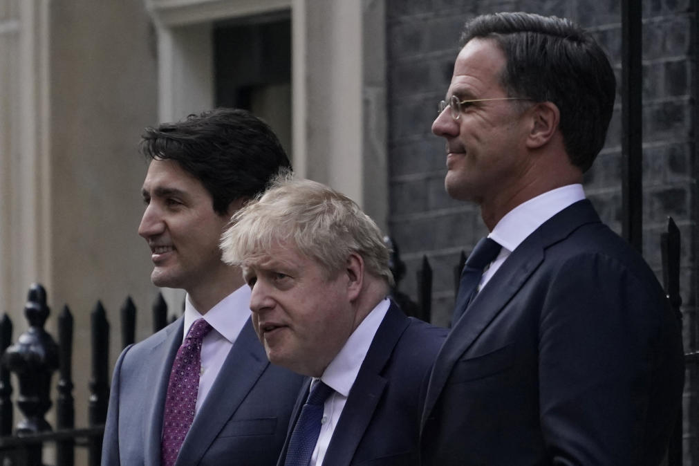 We are with Ukraine, said Johnson with Trudeau, Prime Minister of Canada