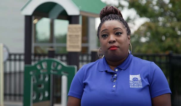 PHOTO: Latoria Meyers, a teacher at Kidspace Child and Family Development Center, in Washington, has benefited from public funding that has supplemented her income. (ABC News)