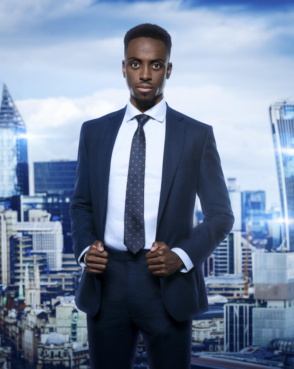 Programme Name: The Apprentice - TX: n/a - Episode: n/a (No. n/a) - Picture Shows: The Apprentice 2022 candidate - Akeem   - (C) Ray Burmiston - Photographer: Ray Burmiston