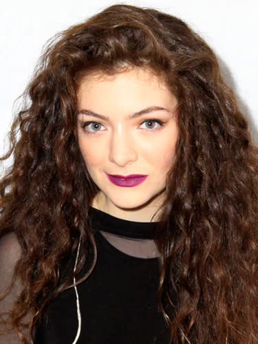 Lorde's Signature Purple Lip