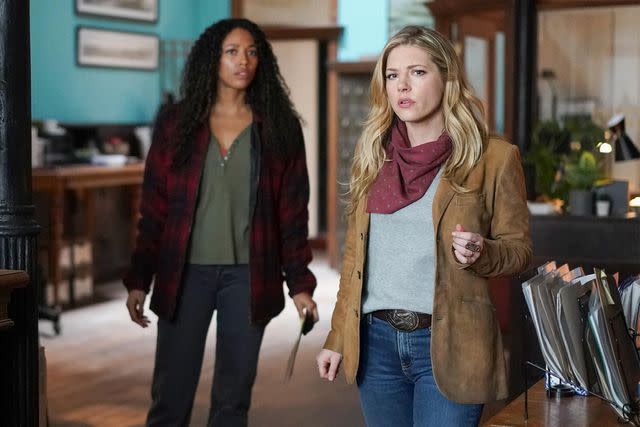 Darko Sikman/ABC Kylie Bunbury and Katheryn Winnick on 'Big Sky'