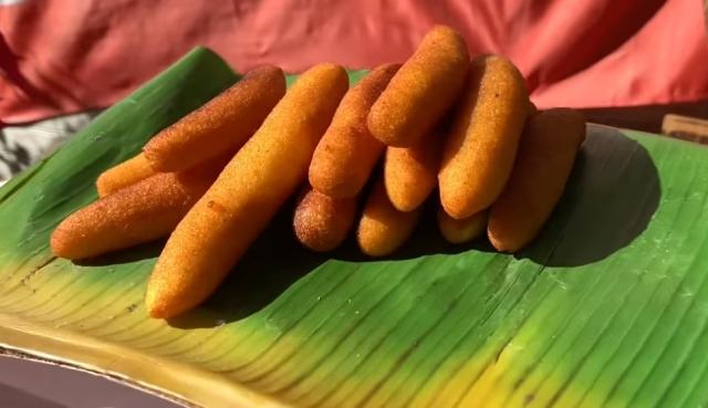 Rican Recipes - Tostones de Pana (Breadfruit Fritters)