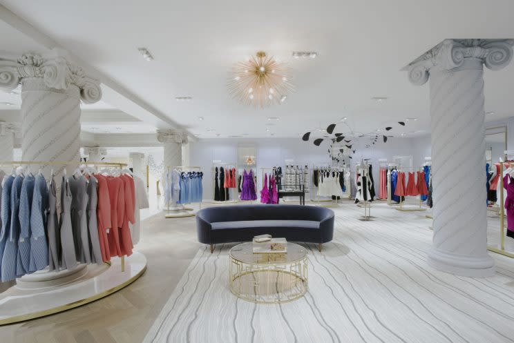 Lord & Taylor’s New York City flagship location unveiled a new dress floor, called the Dress Address. (Photo: Lord & Taylor)