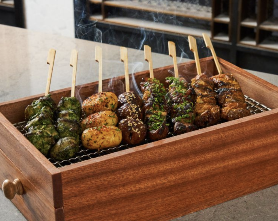 Skewers from Estate at Hilton Orchard Singapore (Photo: Shopee)