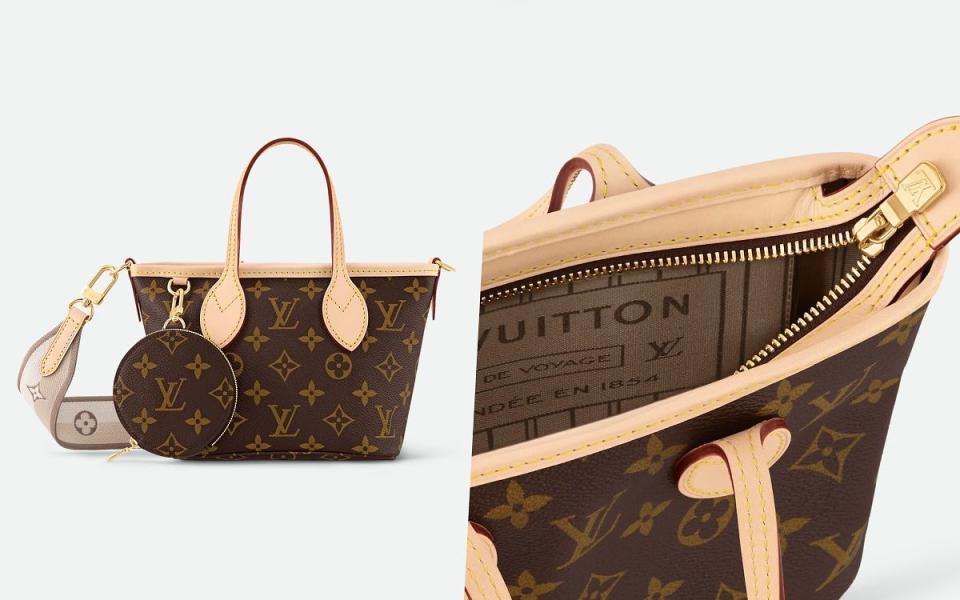 Neverfull BB NT$74,500 圖片來源：Louis Vuitton