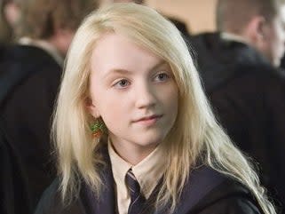 Evanna Lynch as Luna Lovegood in ‘Harry Potter’ (Warner Bros pictures)