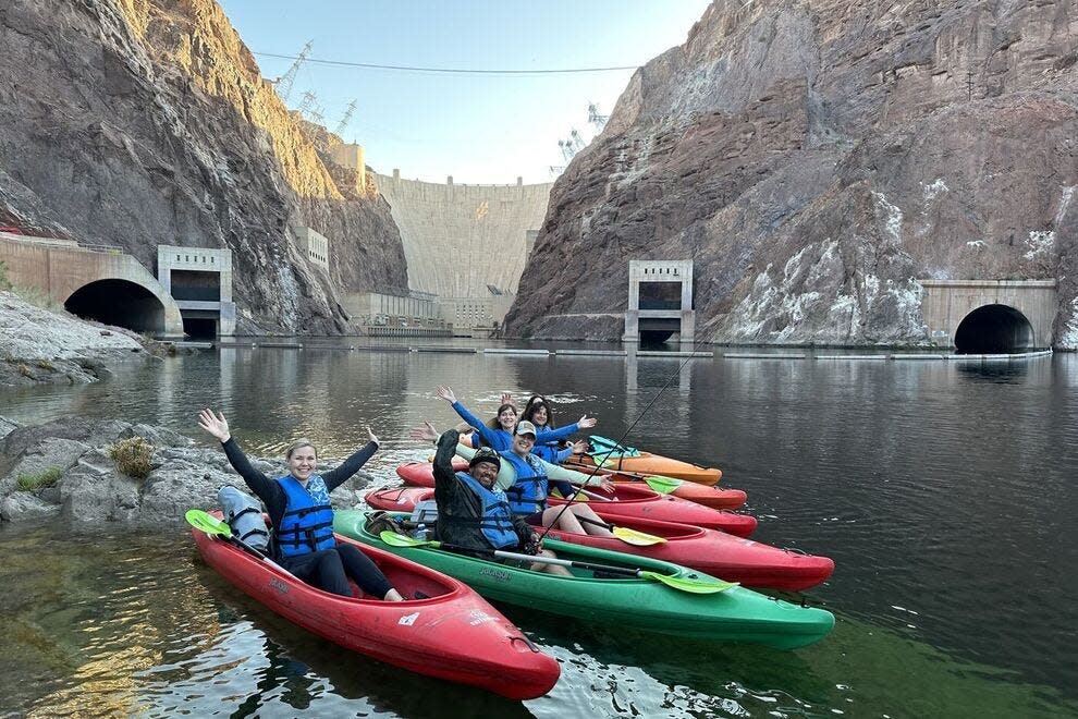 Take in the sights of the Southwest on a kayak tour with Desert River Outfitters