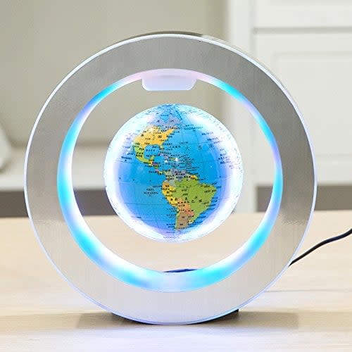 <p>Both adults and kids will find this <span>YANGHX Levitation Floating Globe</span> ($55) to be pretty cool. It's operated by an electronically controlled magnetic system, which is amazing. If you know someone who's obsessed with geography or physics, they'll love this gift.</p>