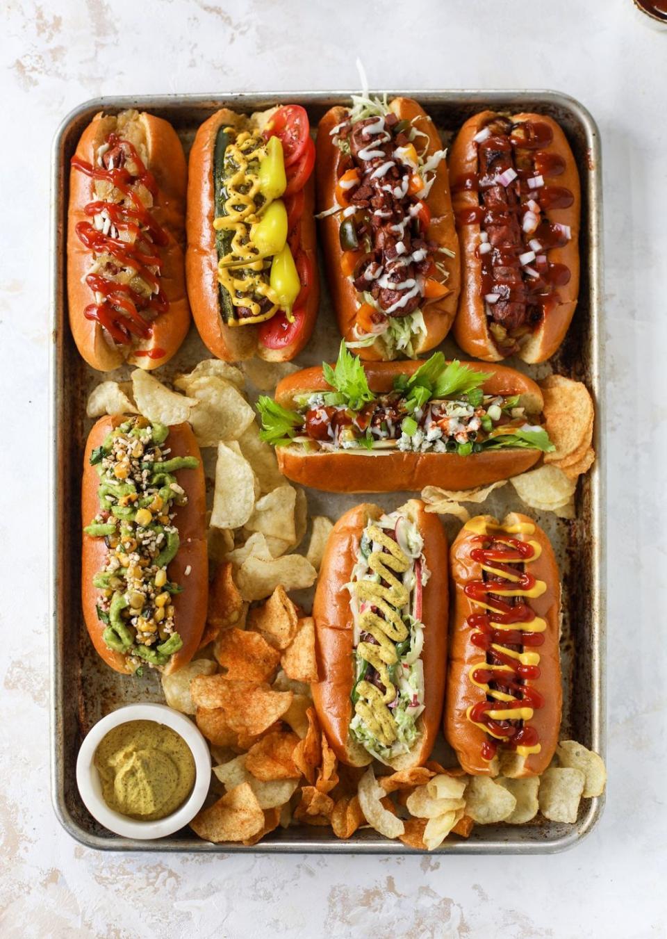 Elevate Your Hot Dogs With Fun Condiments