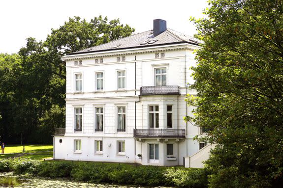 Exterior Guest house of the Senate of Hamburg where president Trump is supposed to stay during the upcoming G20 Summit.