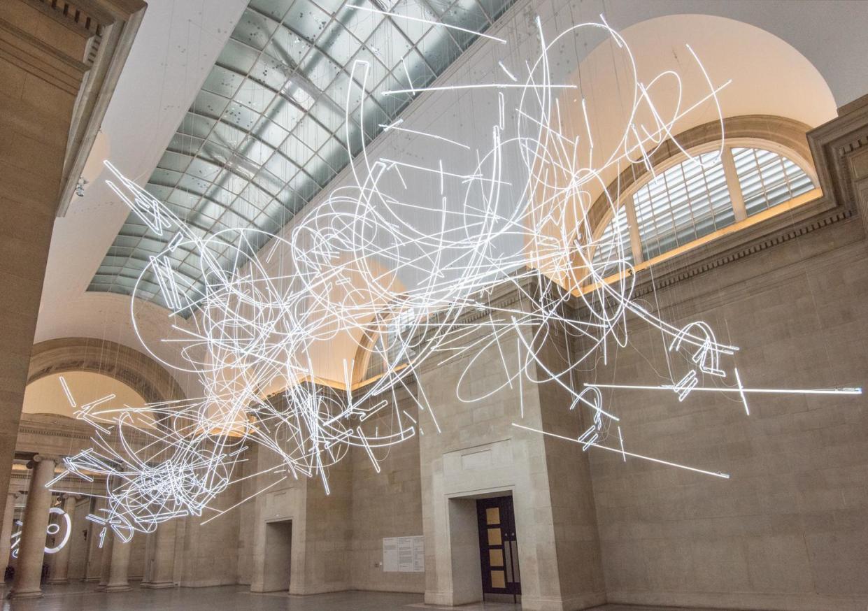 Cerith Wyn Evans. Photo © Joe Humphreys Courtesy Tate Photography