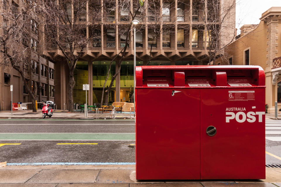 There are a number of surprising items people should not mail this Christmas. Source: Getty/file