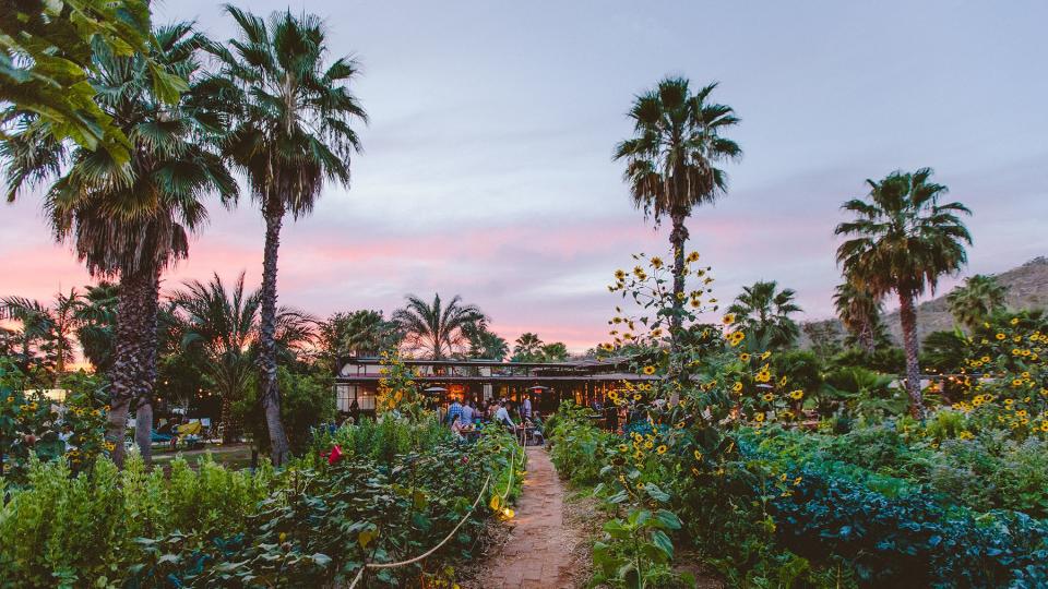 Exterior view of Flora Farms