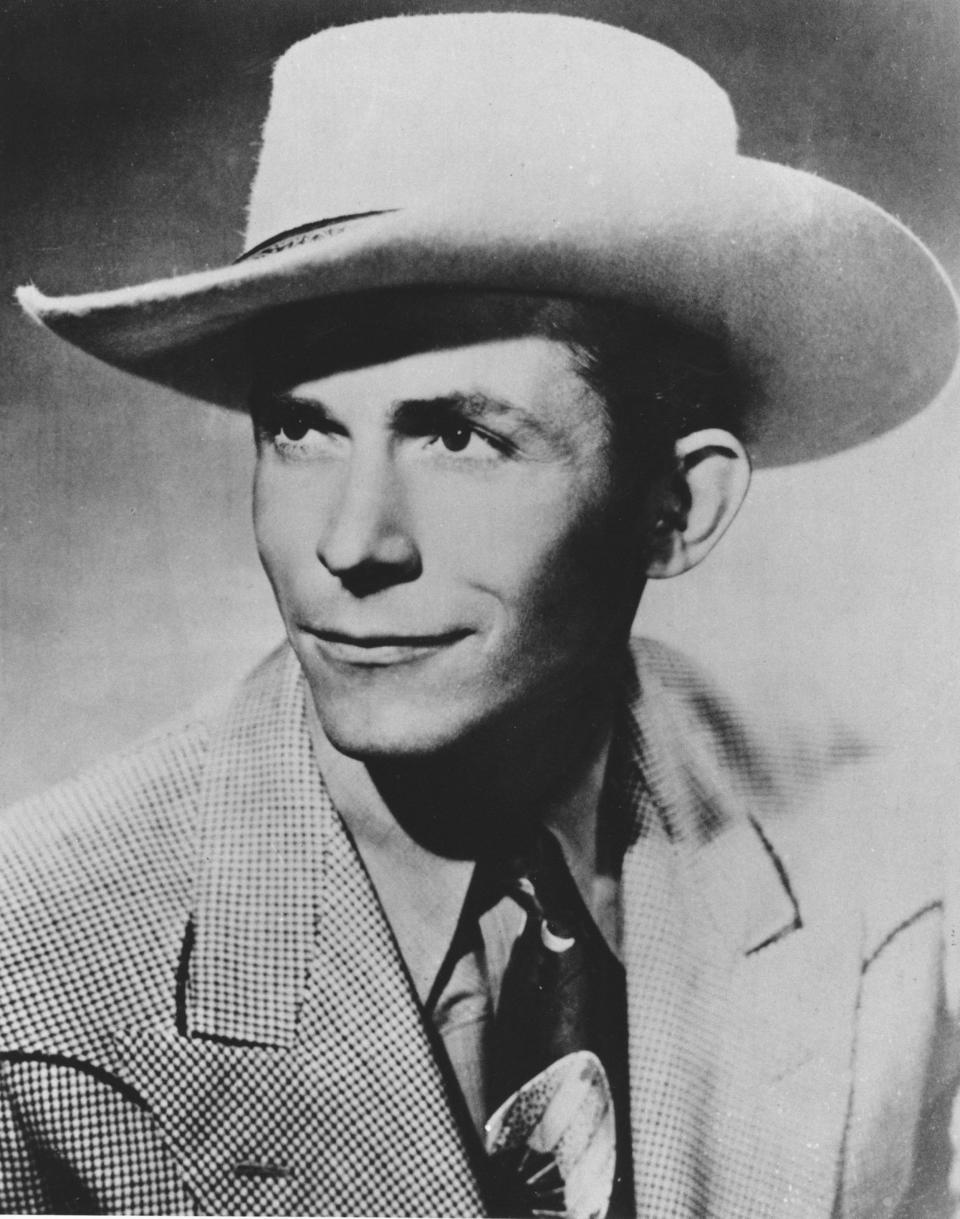 Country-western singer and guitarist Hank Williams Sr.