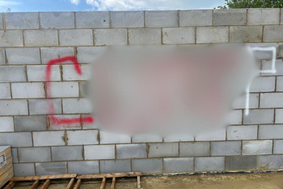 The Argus: Offensive graffiti on the build