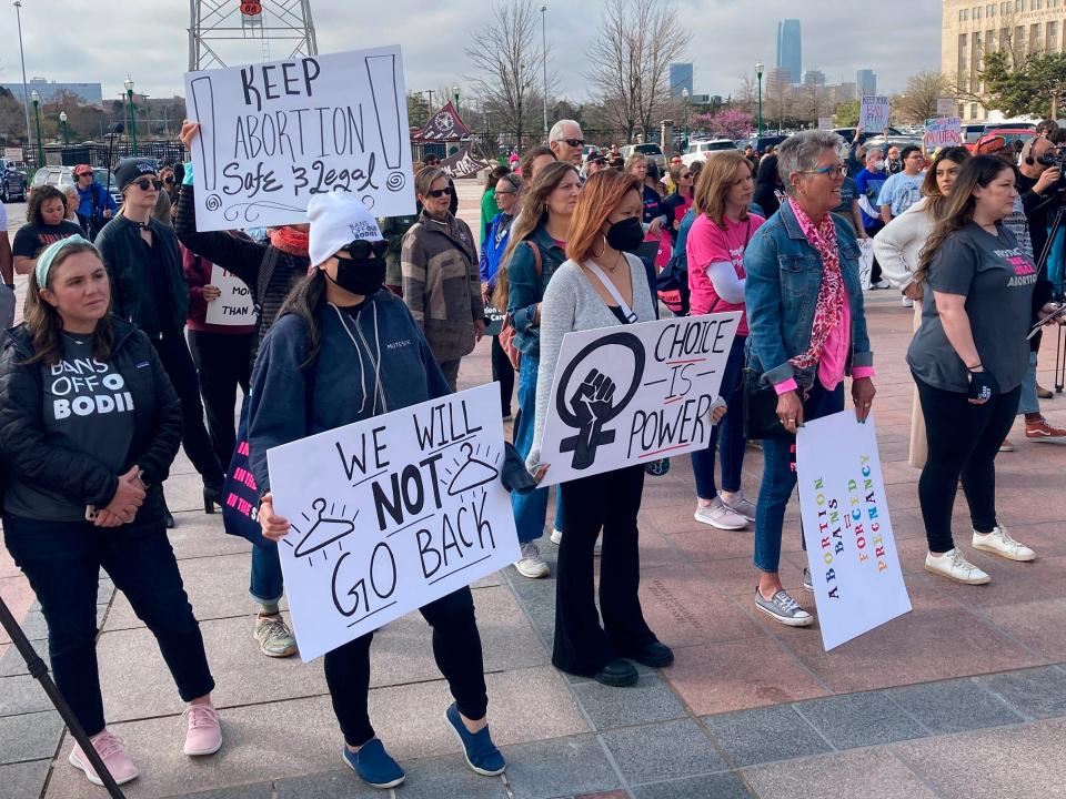 Oklahoma abortion rights advocates