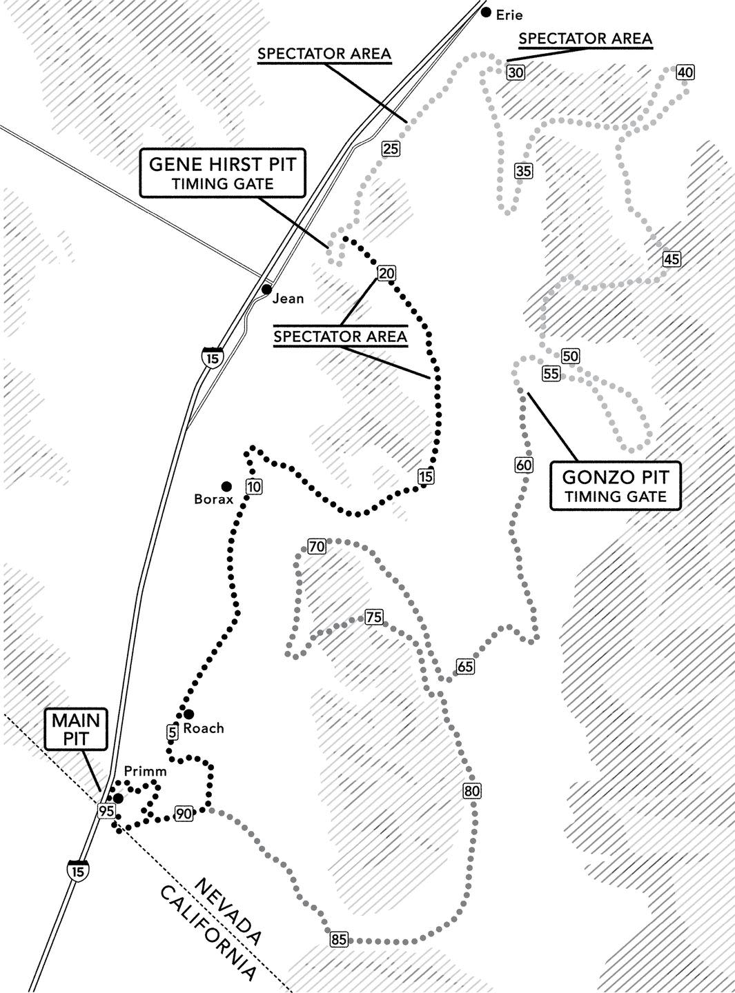 map of nevada