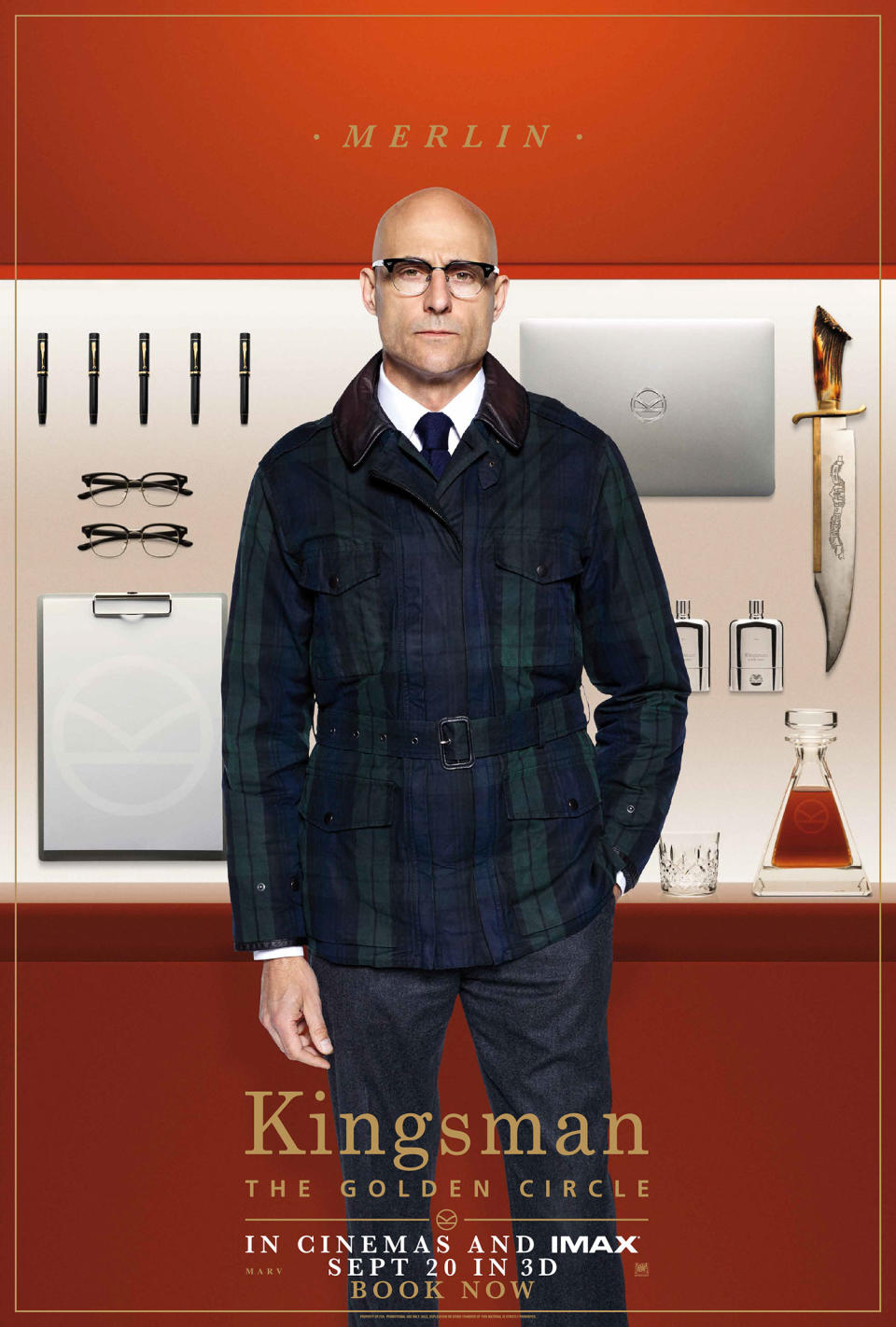 Kingsman: The Golden Circle character posters