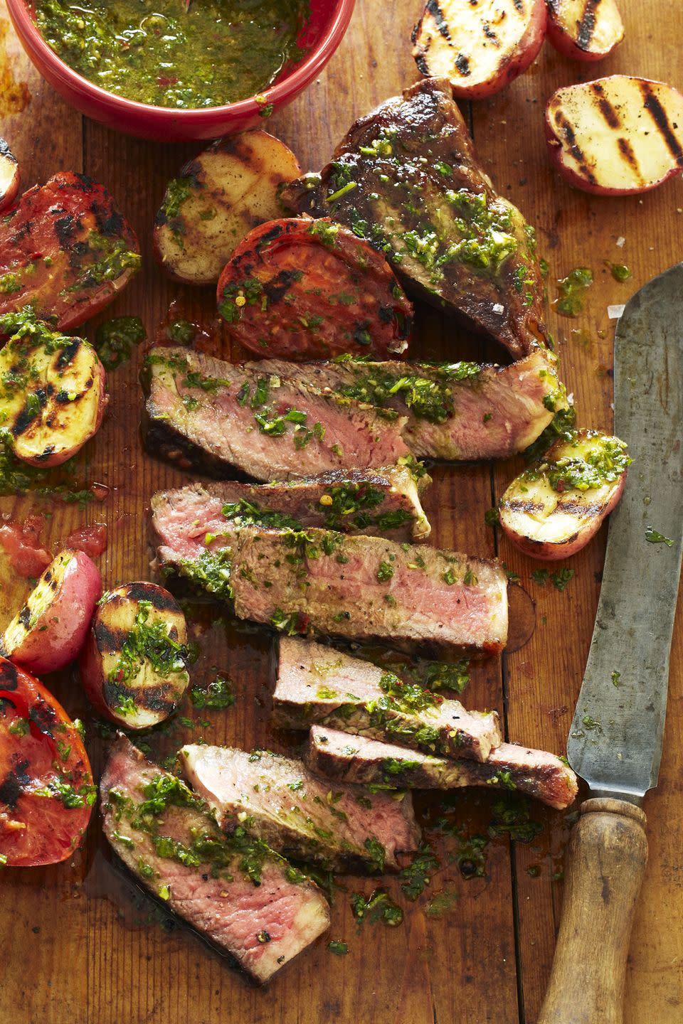 Chimichurri Strip Steak