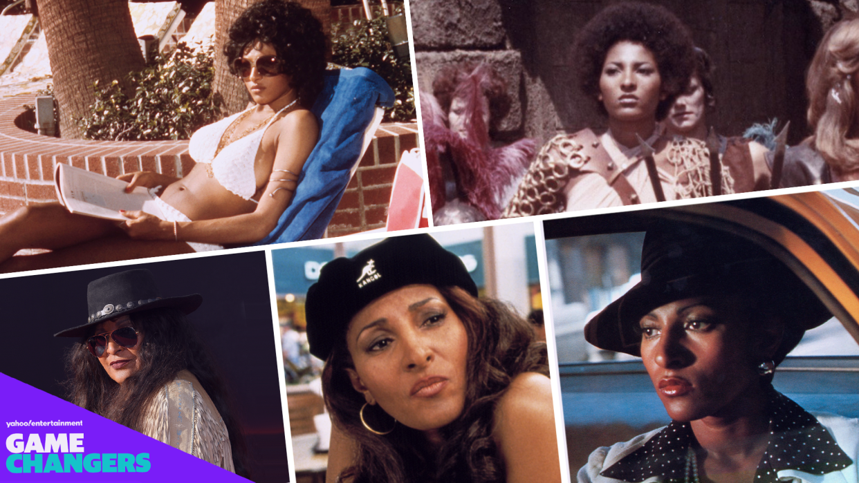 From the 1970s to now, Pam Grier is forever changing the game. (Photos courtesy Getty and Everett Collection)