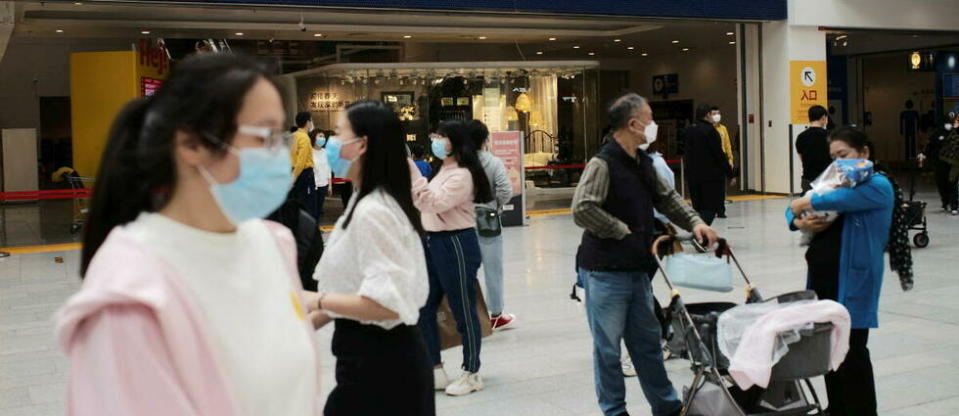 Des clients paniqués ont tenté de fuir un Ikea à Shanghai ce samedi 13 août après la détection d'un cas de Covid-19 par les autorités sanitaires. (Photo d'illustration).  - Credit:LI SHANZE / Imaginechina via AFP