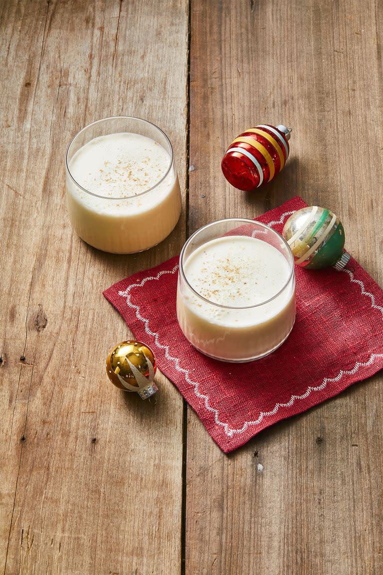 christmas dinner ideas eggnog