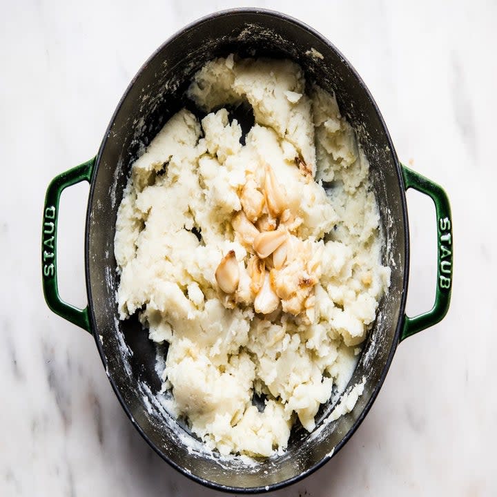 Roasted Garlic MAshed potatoes