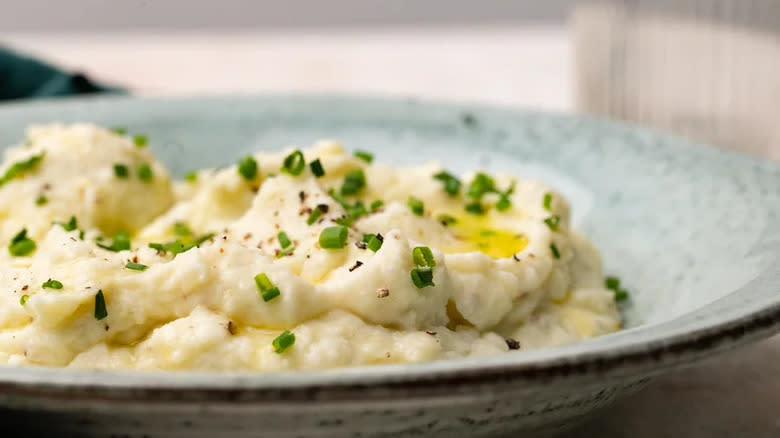 Simple Mashed Cauliflower