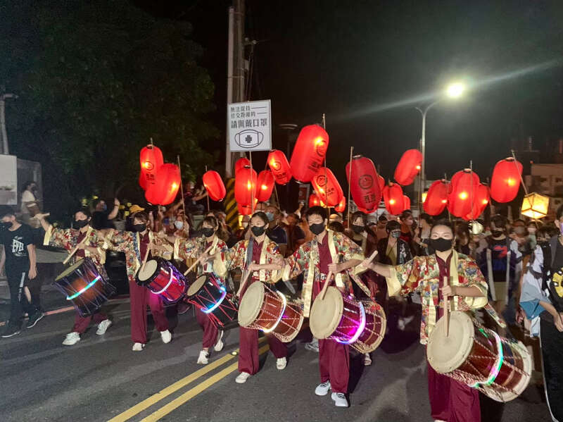 夜祭巡行（圖片來源：台南旅遊網）