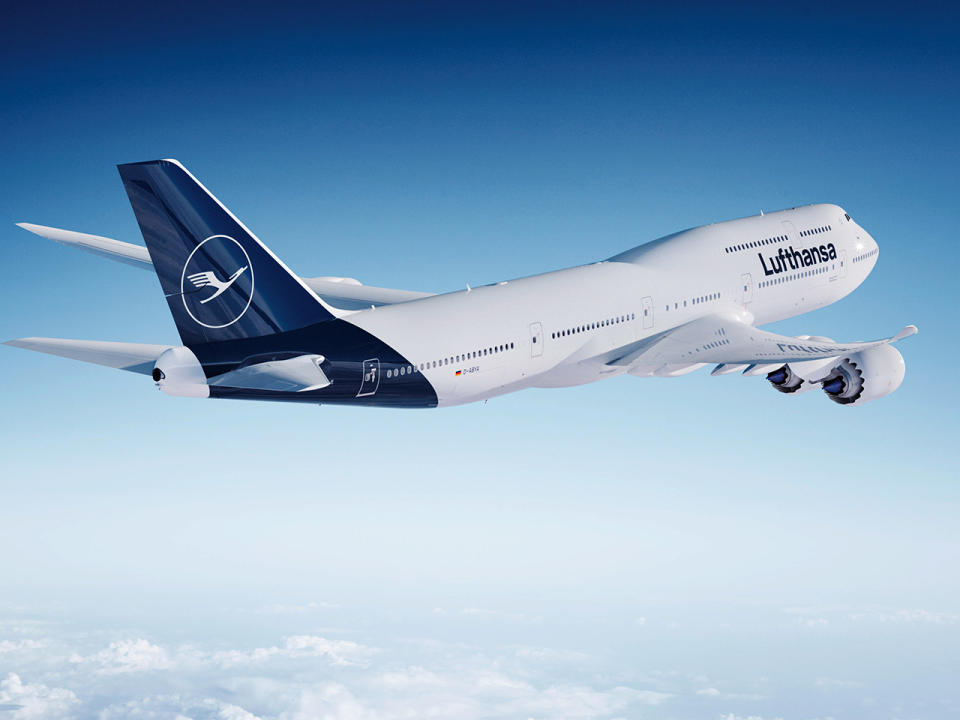 Das neue Design der Lufthansa-Maschinen (Bild: Lufthansa/dpa)