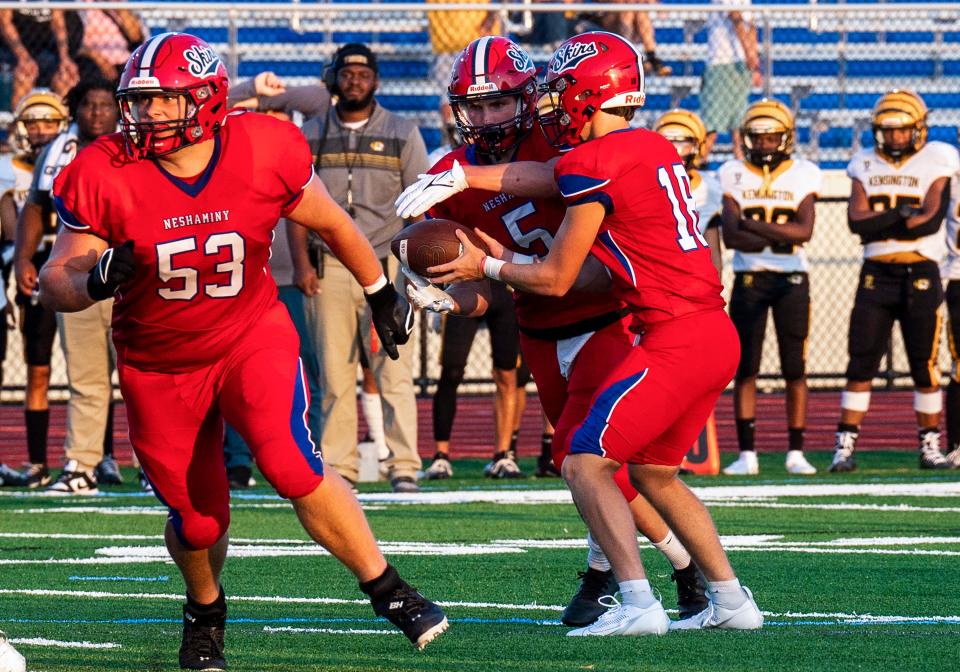 Neshaminy faces rival Pennsbury on Friday with PIAA District One Class 6A playoff implications on the line.