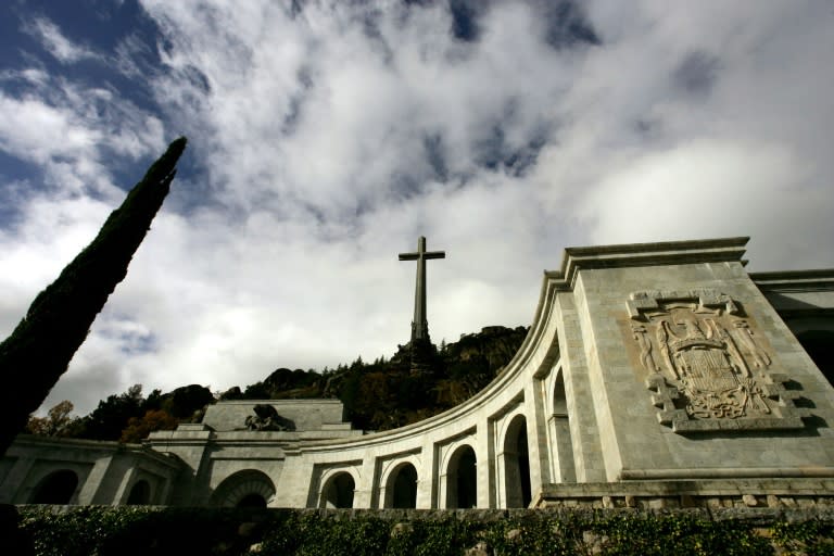 Francisco Franco is buried in an imposing basilica carved into a mountain-face