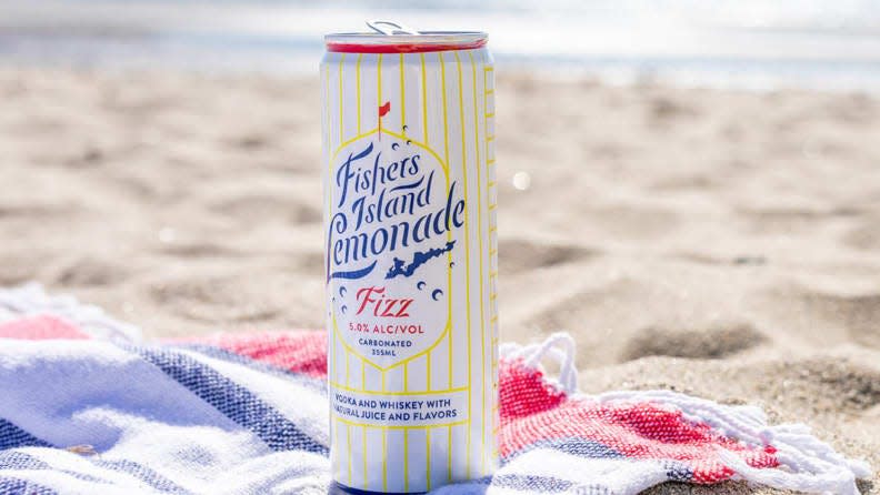Lemonade gets an adult twist with booze in this canned cocktail.